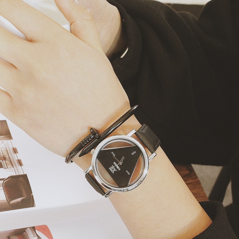 FashionStudent watch(Black belt) NHCN0020-Black belt