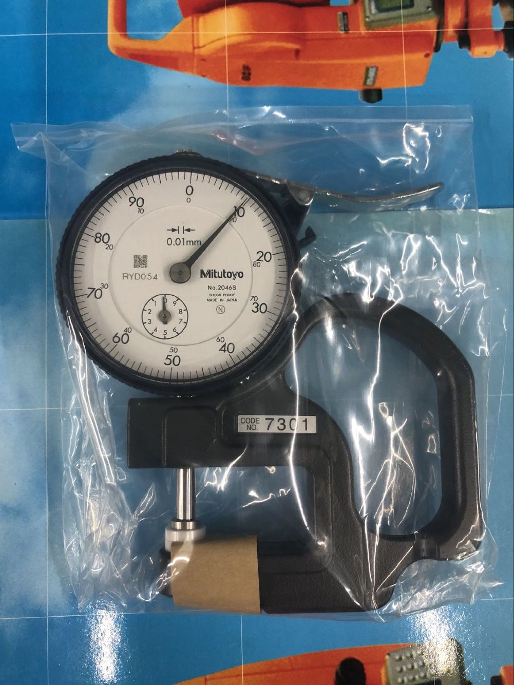 日本三丰测厚规 7301型 0-10*30 0.001mm