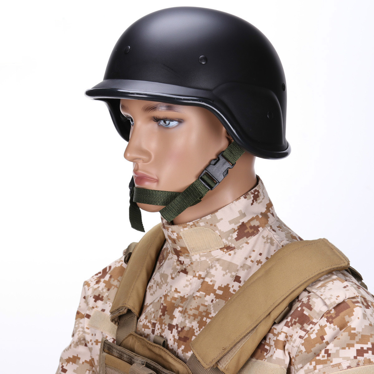 Americano M88 antidisturbios casco a prueba de explosiones deber casco tapa de metal fibra de vidrio campo de seguridad casco de hierro