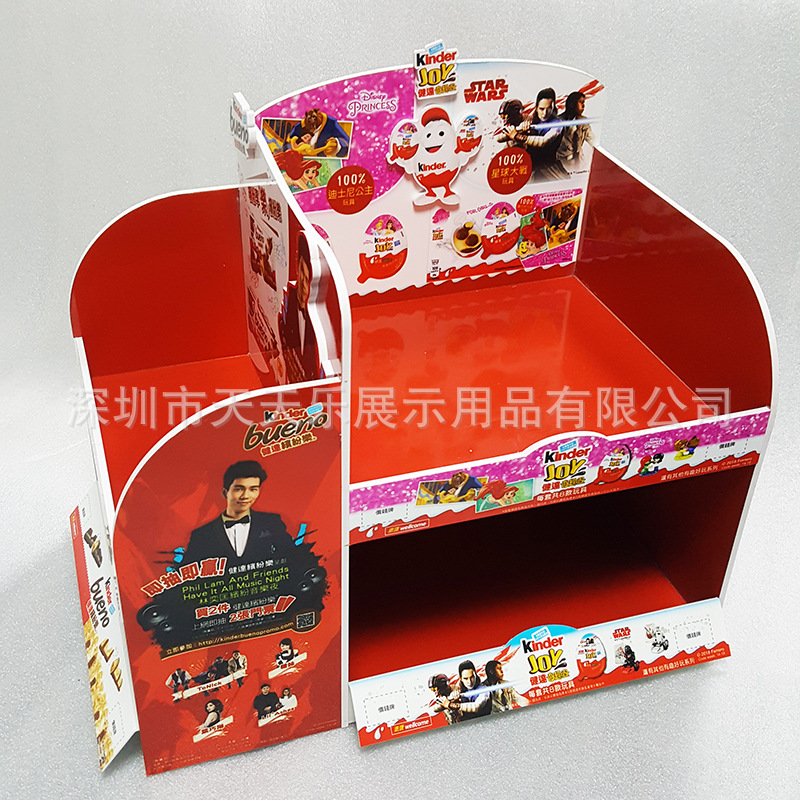 商超货柜产品陈列架 安迪板雪弗板PVC发泡板展示架 亚克力