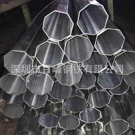 汕尾供应铁管 家具管 异型管六角管 八角管各种镀锌薄壁异形铁管