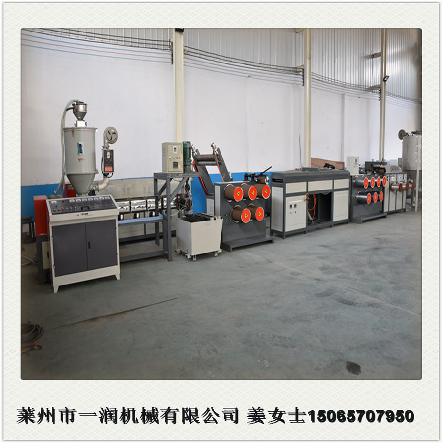 PET圆丝拉丝机 PET绳子拉丝生产设备 聚脂瓶片扫把丝刷子丝拉丝机