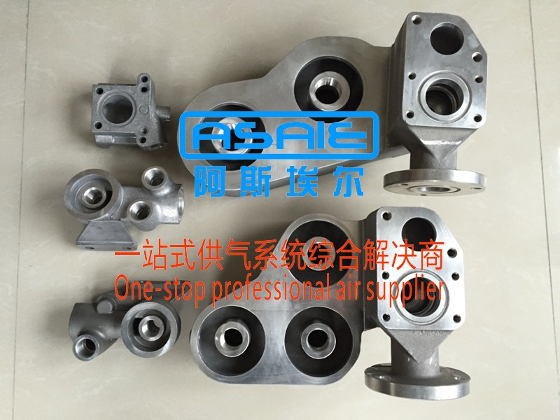 GA110/132/160/200/250/350/355阿特拉斯机油过滤器温控阀底座