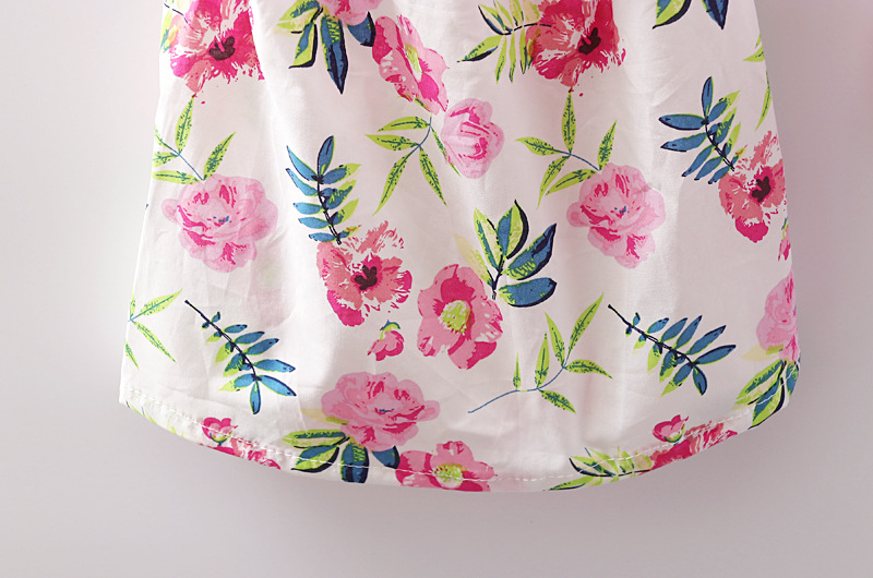 Floral Dress and Pants Set