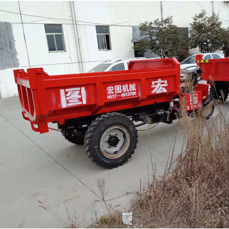 24马力矿用柴油三轮车 72V电动工程三轮车厂家直销