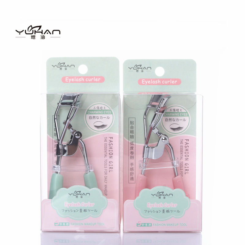 煜涵YUHAN睫毛夹 不锈钢鸭舌柄广角睫毛卷翘器 睫毛工具Y0503