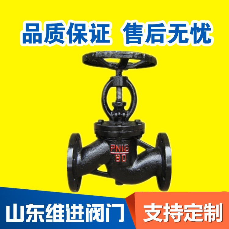 现货供应 J41T-10/16铸铁截止阀 铸铁法兰截止阀 山东销售
