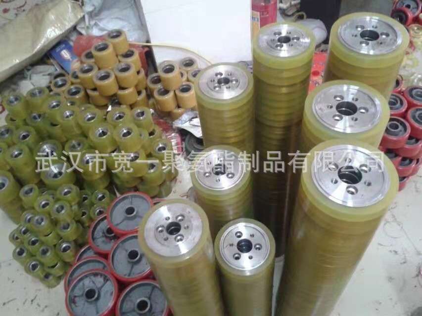 供应湖北襄阳包装自动化设备用胶辊包胶，辊筒包胶