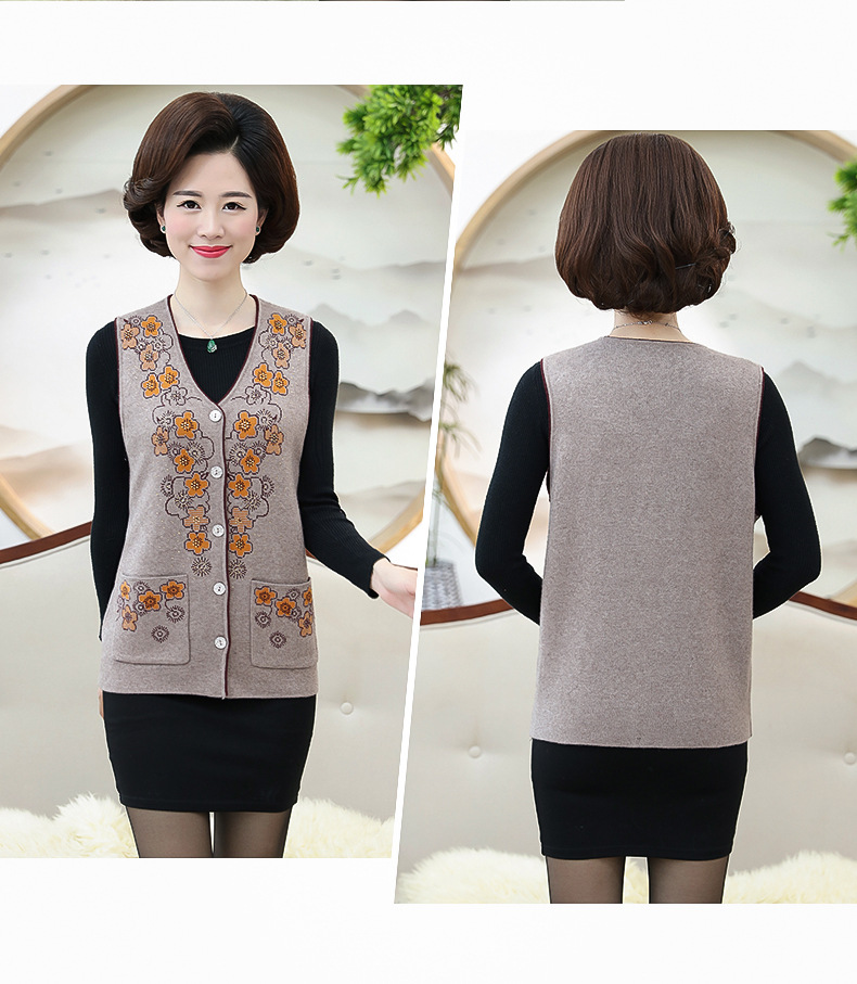 Gilet femme MU MOUTON en Mélangé - Ref 3316851 Image 12