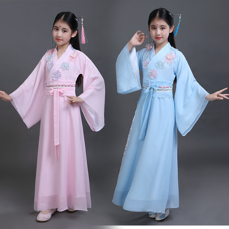 影视剧扶摇皇后服装汉服仙女服古筝清新淡雅舞台服装