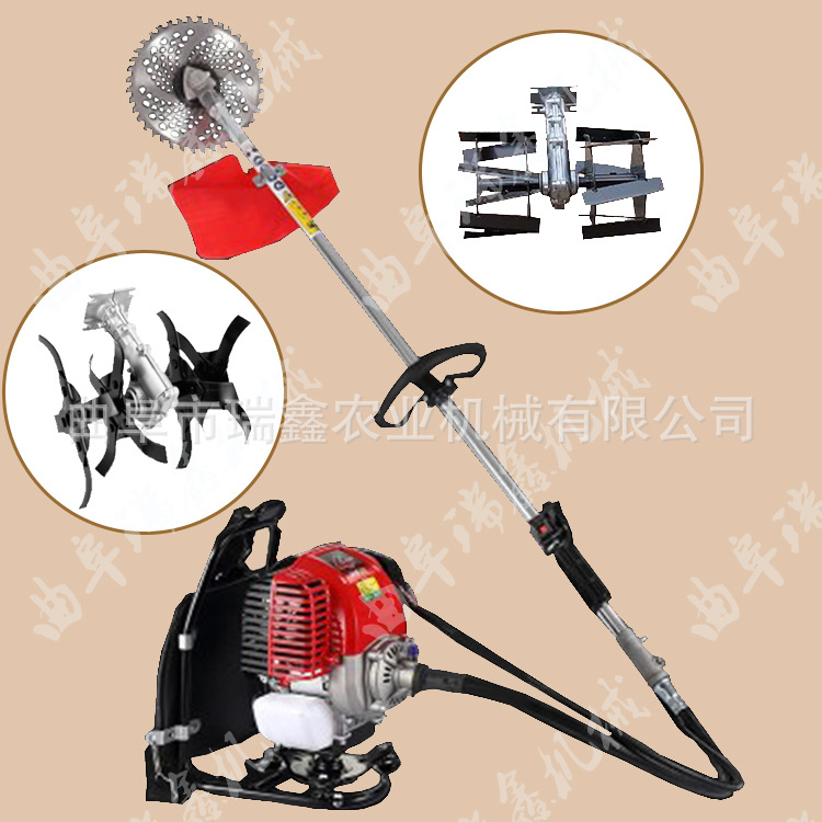 背负式开沟培土机