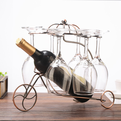 European wine rack, wine glass hanger, iron hanging glass rack, upside-down glass rack, tall glass rack