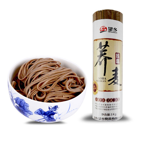 Wangxiang Buckwheat Noodles, Cold Noodles 1kg Mixed Grain Coarse Grain Instant Noodles Handmade Style Wholesale Grains Rice Noodles