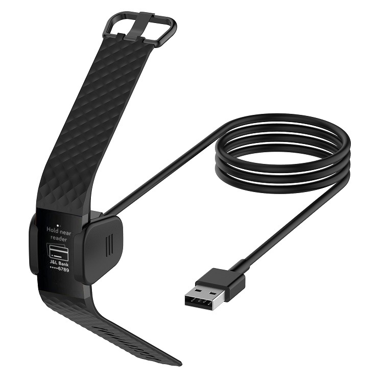 Compatible with Fitbit charge3 charger, charge2 wristband charging cable, and charge4 aluminum alloy stand undefined