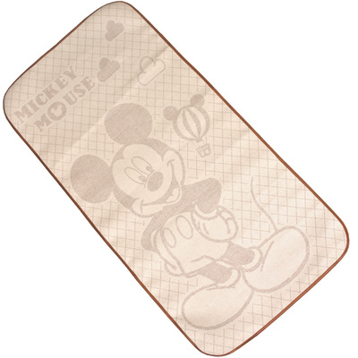 卡通亚草童席婴儿草席婴儿宝宝凉席子 清仓 60*120CM|ms