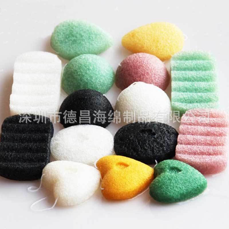 美容洗脸洁面扑 魔芋洗脸扑洁面球 去角质洗脸海绵洗颜