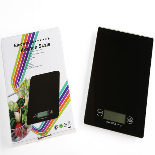 Household Weight Scale Electronic Kitchen Scale Baking Scale Glass Touch Screen Gift Scale Wholesale