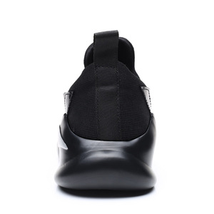 抖音同款飞织透气跑步鞋男士轻便运动飞织网面鞋厂家一件代发