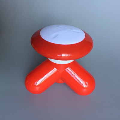 mini三腳按摩器創意小型三腳迷妳按摩器三腳電動頭部無珠款按摩器