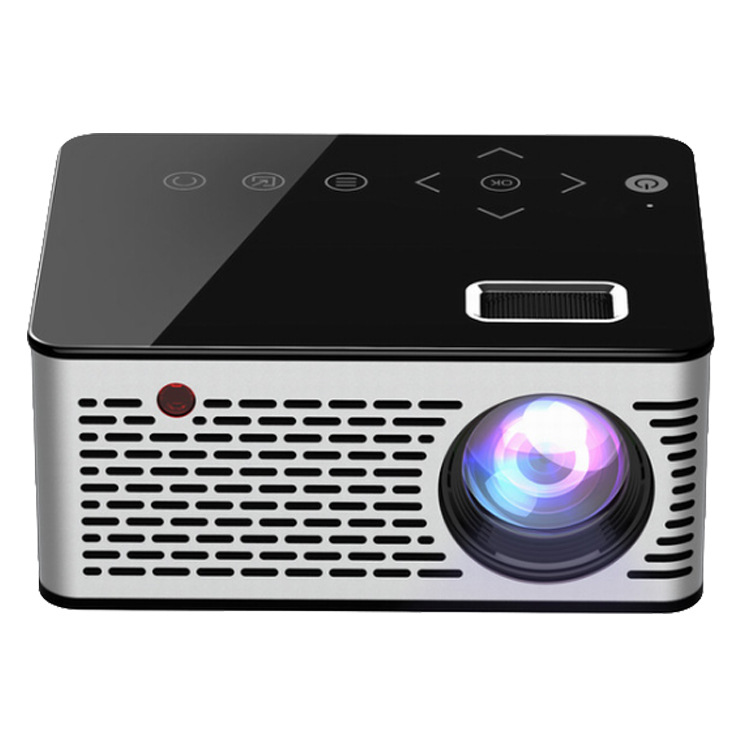 T200微型投影仪迷你便捷式投影机 触控家用高清LED投影仪跨境外贸|ms