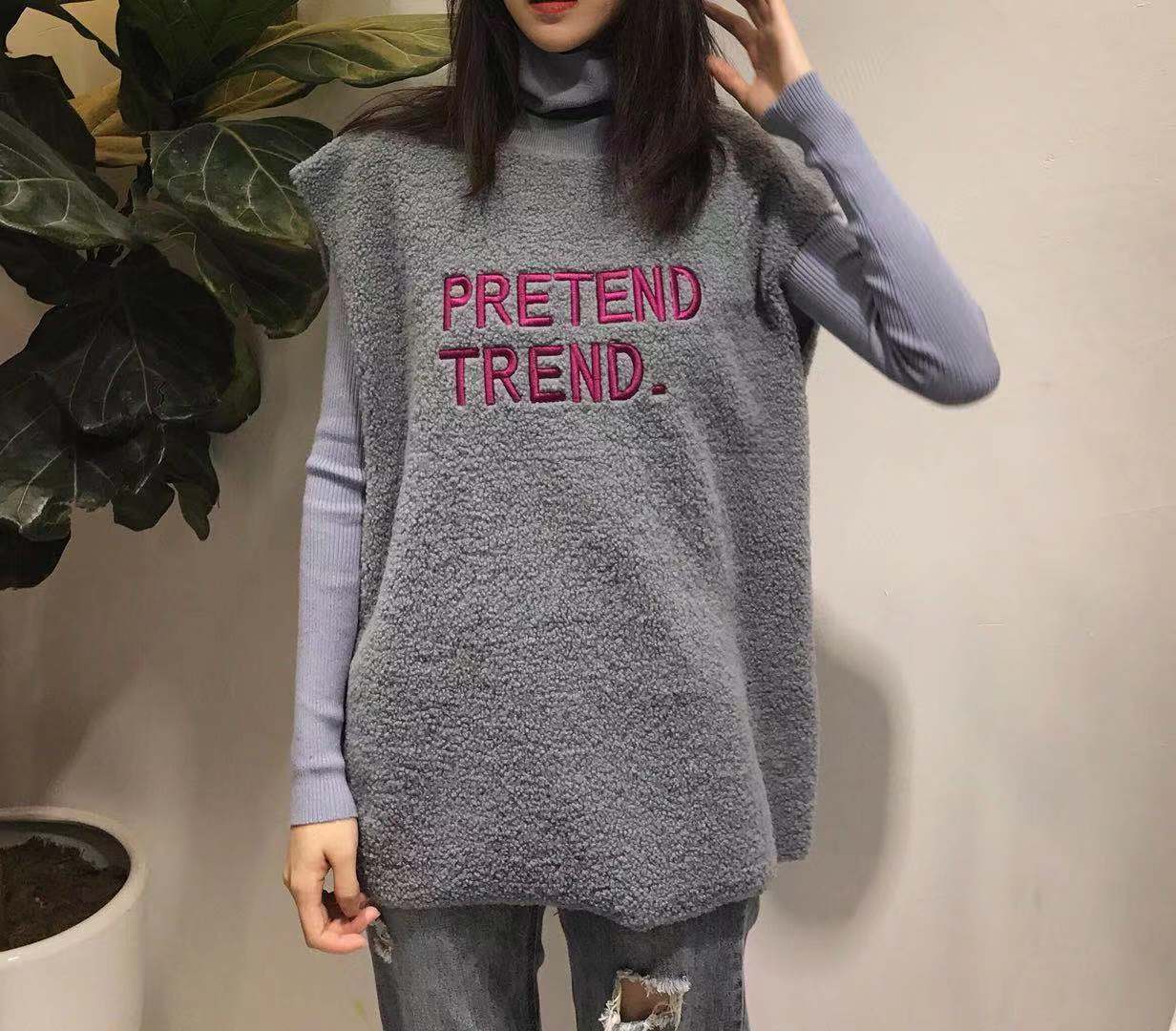 Gilet femme MEONE en Imitation laine - Ref 3317529 Image 13