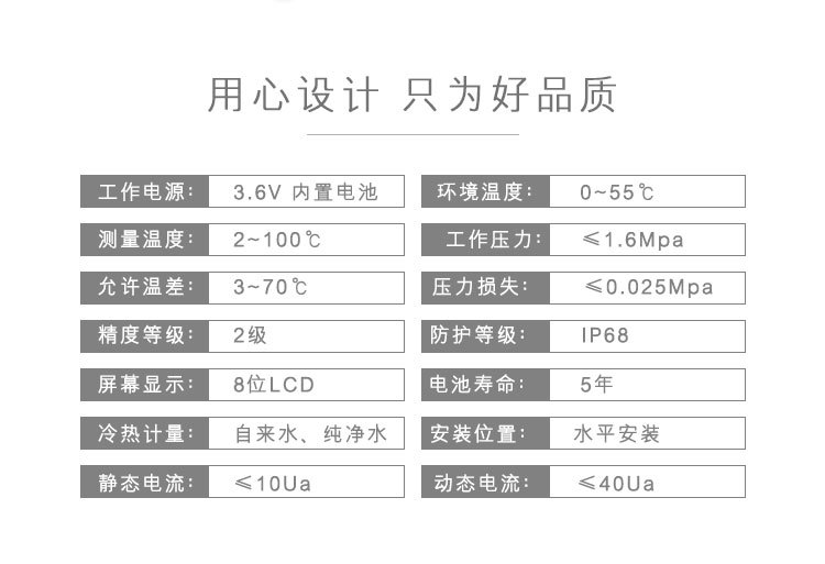 高精度双声道超声波流量计