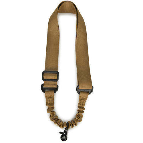 Supply of single point lanyard with clamp buckle, outdoor CS sports shoulder quick release lanyard, multifunctional nylon tactical lanyard