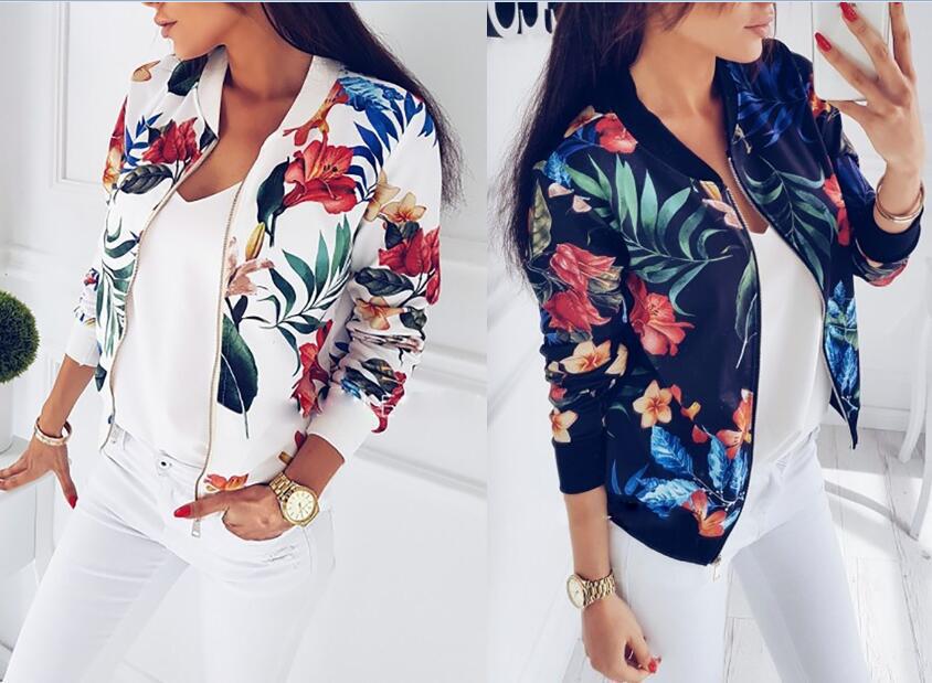 EBay quick sale foreign trade spring and autumn hot print long sleeve short jacket baseball suit spot