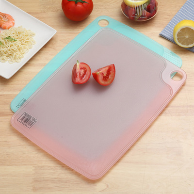 Manufactor non-slip kitchen tool multi-function Plastic Cutting board food PP Cut fruit chopping block Vegetable board