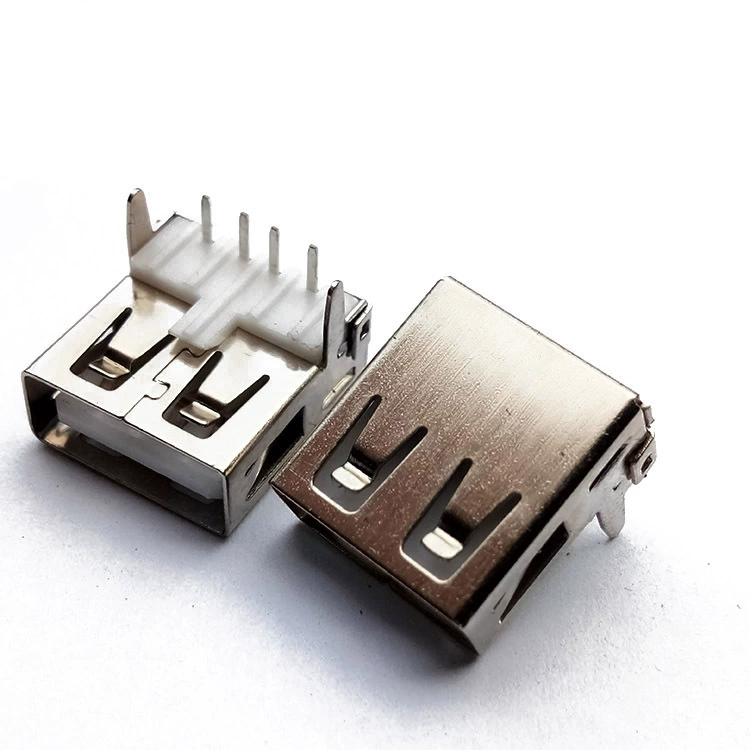 Производитель Xiangxin: USB-разъем A вилка, втопленная панель, короткий корпус, USB-гнездо