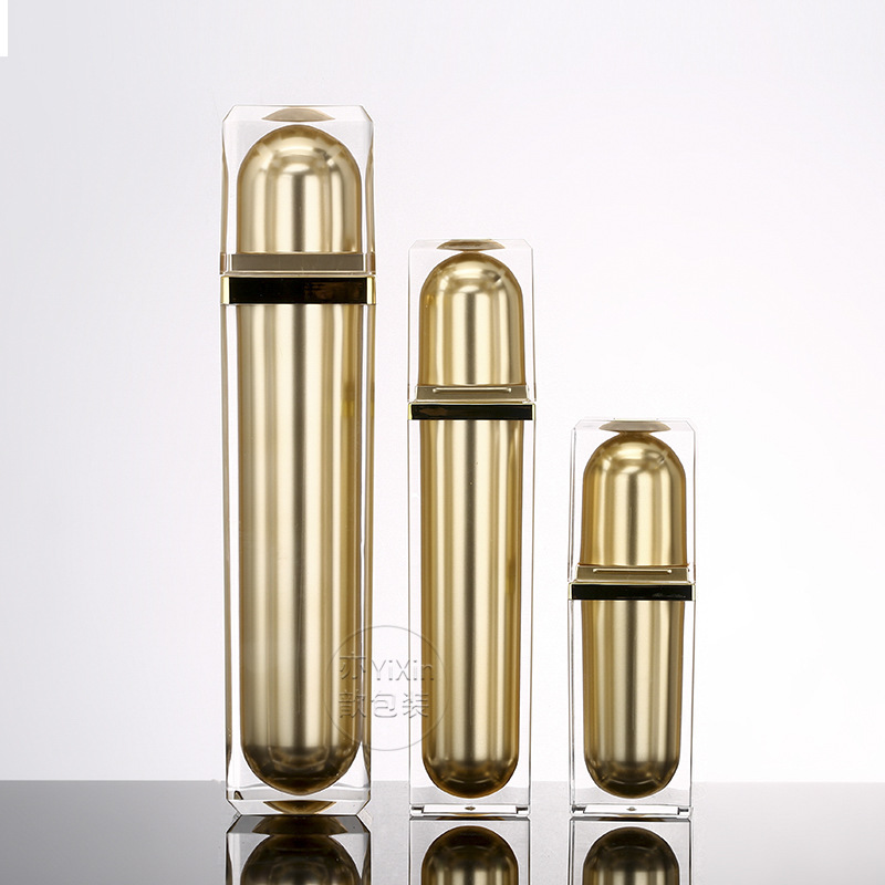 现货供应化妆品包装瓶子 亚克力瓶 乳液类瓶 护肤品专用分装瓶