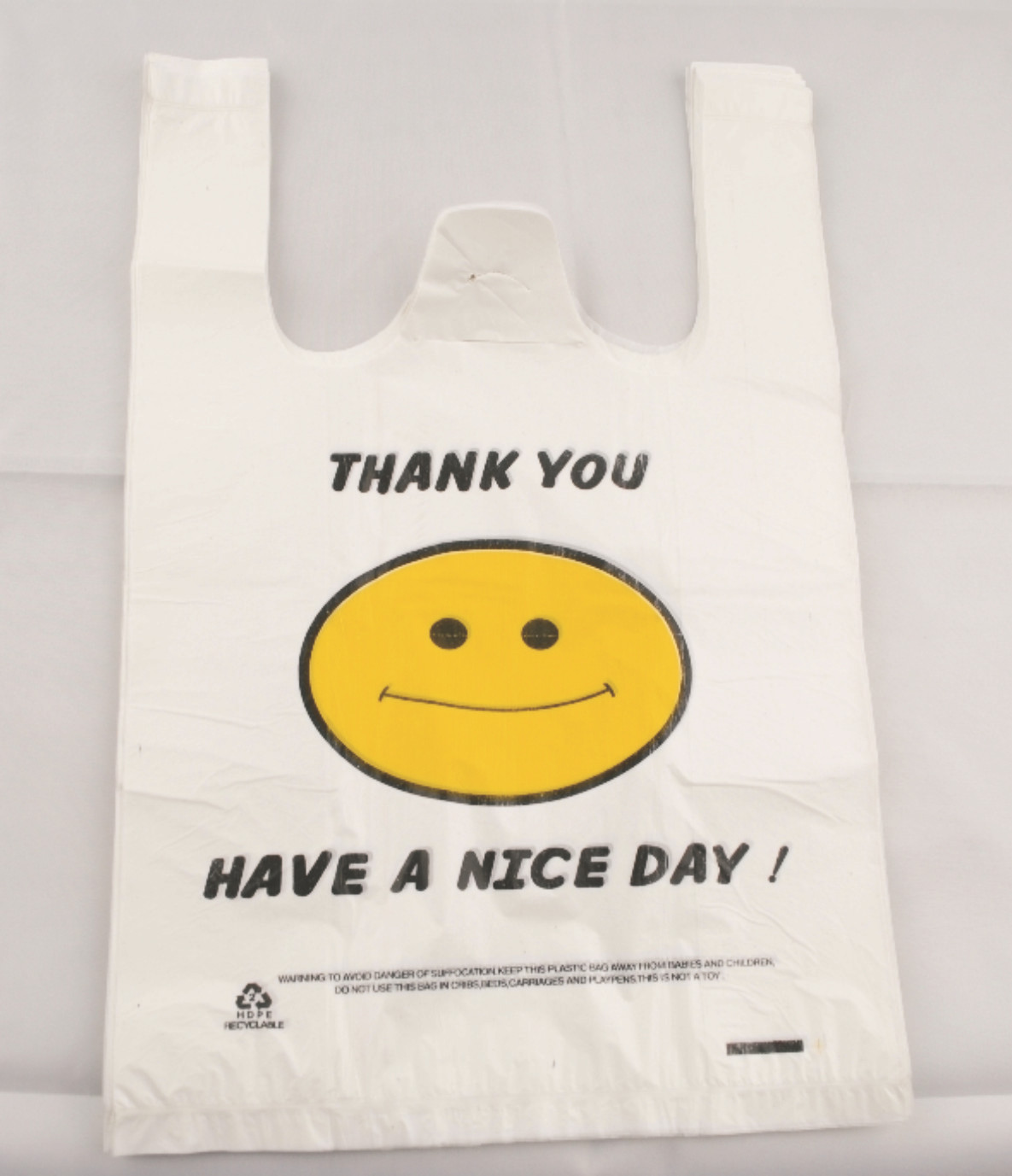 塑料包装袋定制 背心袋 冲孔袋 马夹袋定做 PE膜袋生产 免费设计