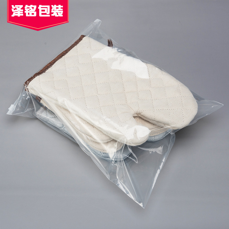 En stock transparente helado ropa cremallera bolsa ropa interior ropa de embalaje bolsa PE ziplock bolsa EVA bolsa de cremallera de plástico