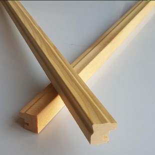 Solid wood line decorative painting outer frame frame pine picture frame factory direct sales