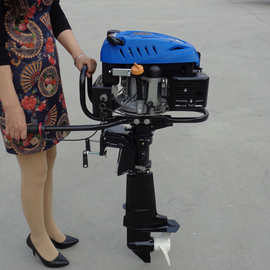 防锈材质小船用推进器 汽油船挂机 渔船船挂机图片