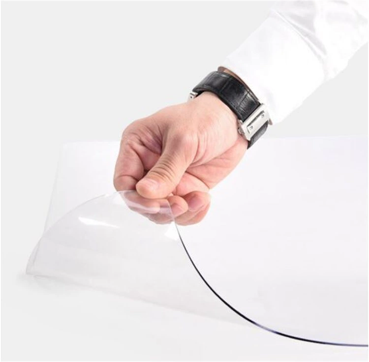 Transparent glass curtain PVC odorless, increased thickness