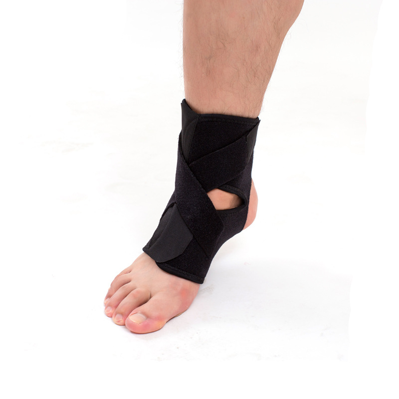 运动加压护脚踝可调节绑带透气吸汗男女健身篮球羽毛球X型护踝