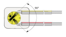 日本KYOWA共和，应变片KFWB-5-350-D16-11