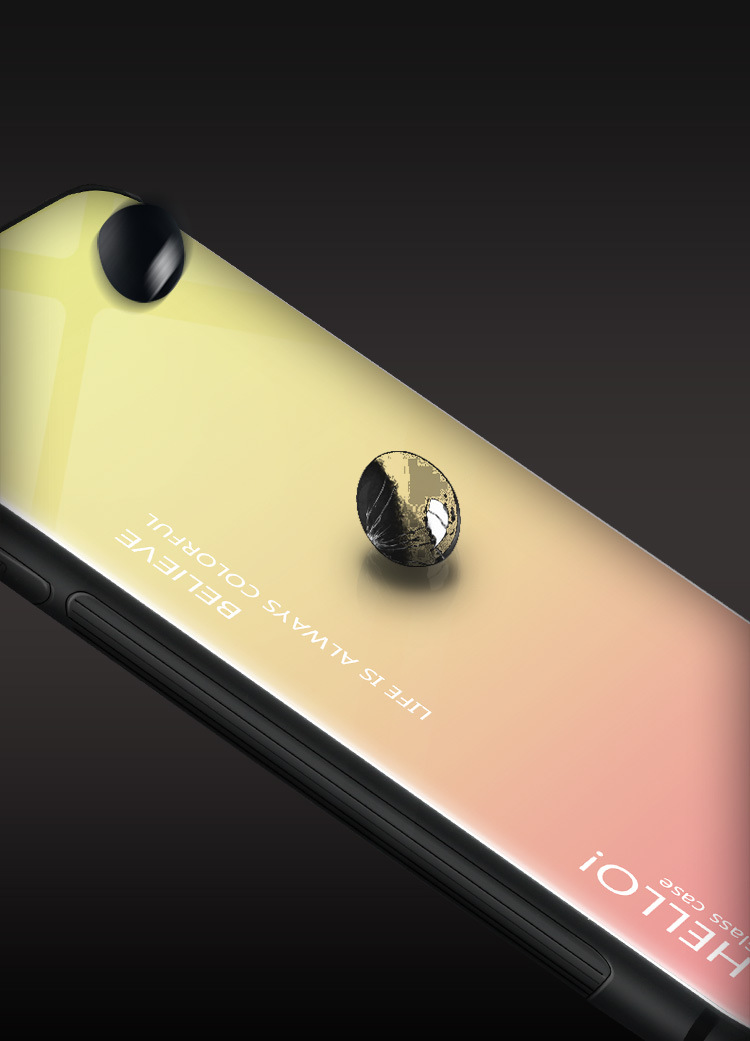 Gradient Glass Phone Case