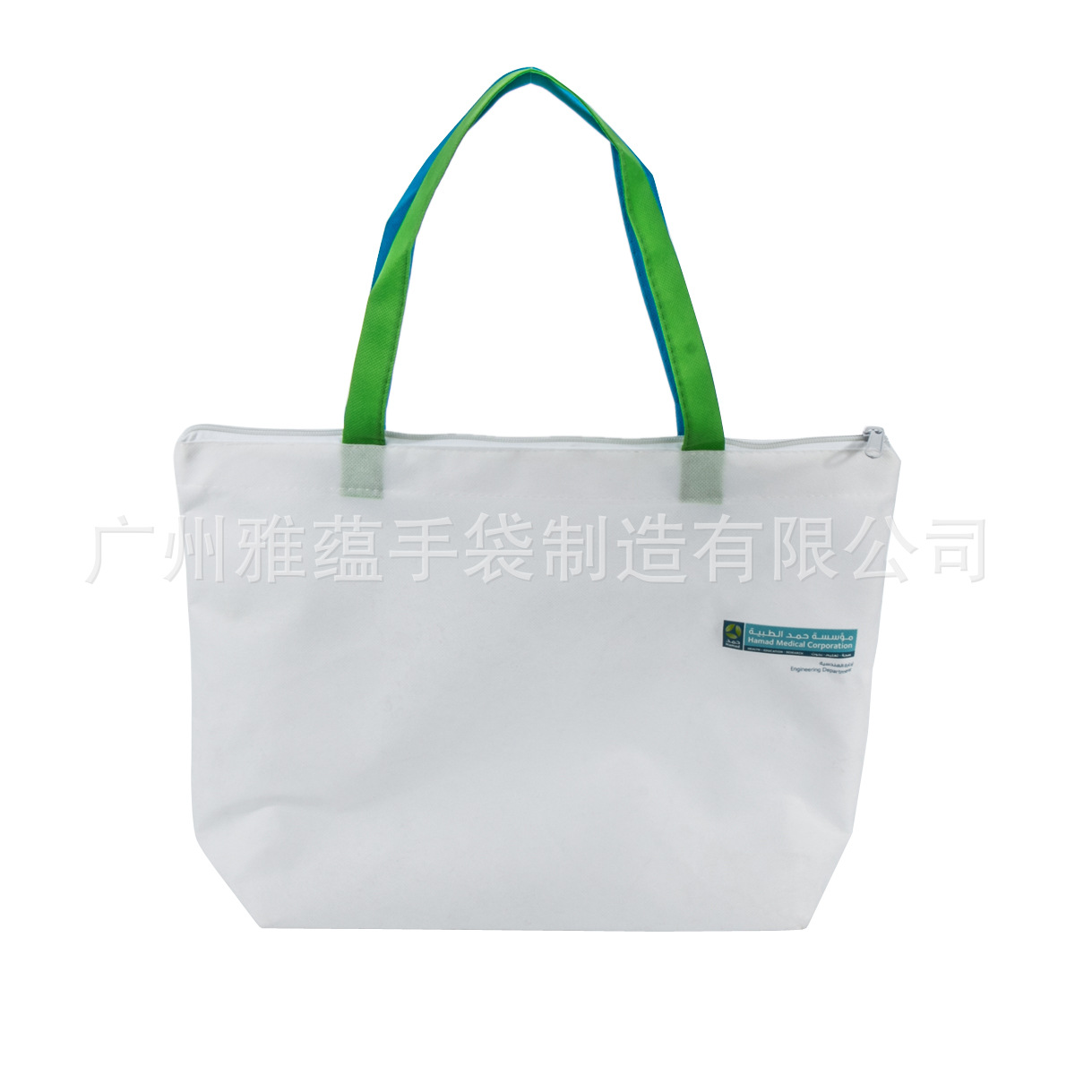 供应外贸环保拉链袋 环保折叠袋 无纺布折叠袋 收纳包便携手提