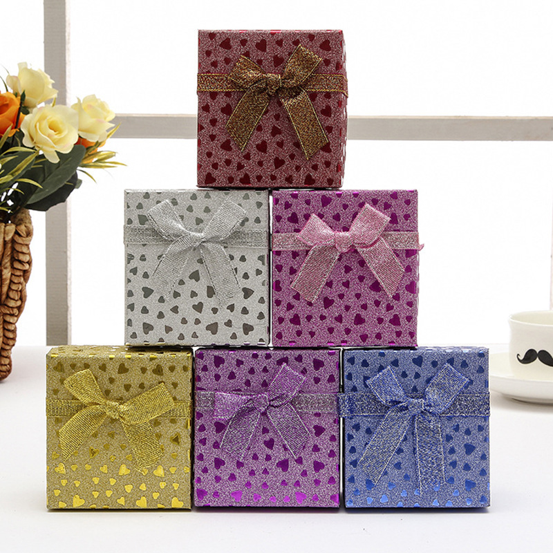 厂家手表盒精美韩版小清新饰品手链盒包礼品盒正方形包装口红盒盒