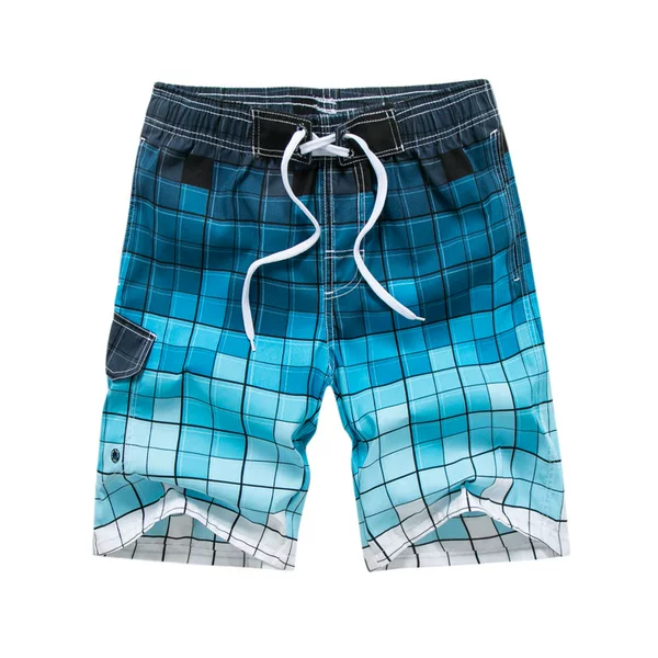 Processing Customized New Men's Beach Pants Beach Vacation Surf Pants Casual Home Large Shorts Men 1805