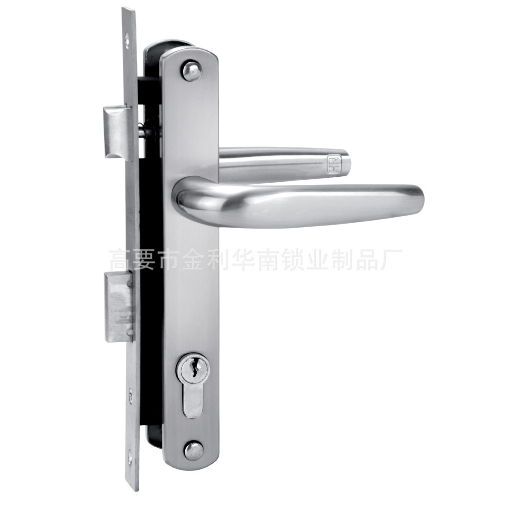 Capitán marca 8525-tipo dormitorio cerradura mecánica puerta corredera de lujo de aleación de aluminio cerradura interior antirrobo puerta cerradura