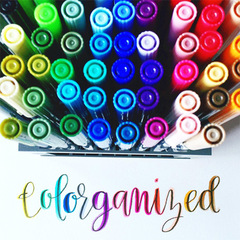 Japanese dragonfly double-headed design watercolor pen colored brush marker AB-T First Set Single Pen