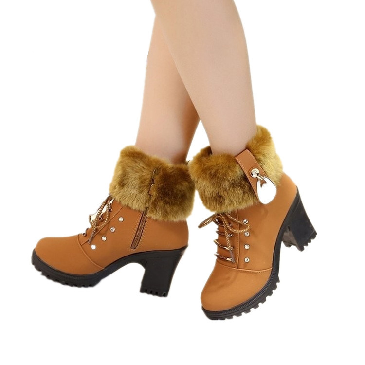 Bottes femme en PU artificiel - Ref 3355314 Image 5