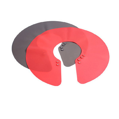 發型師剪發圍脖美發披肩進口矽膠材質防碎頭發圍布染發 廠家直銷