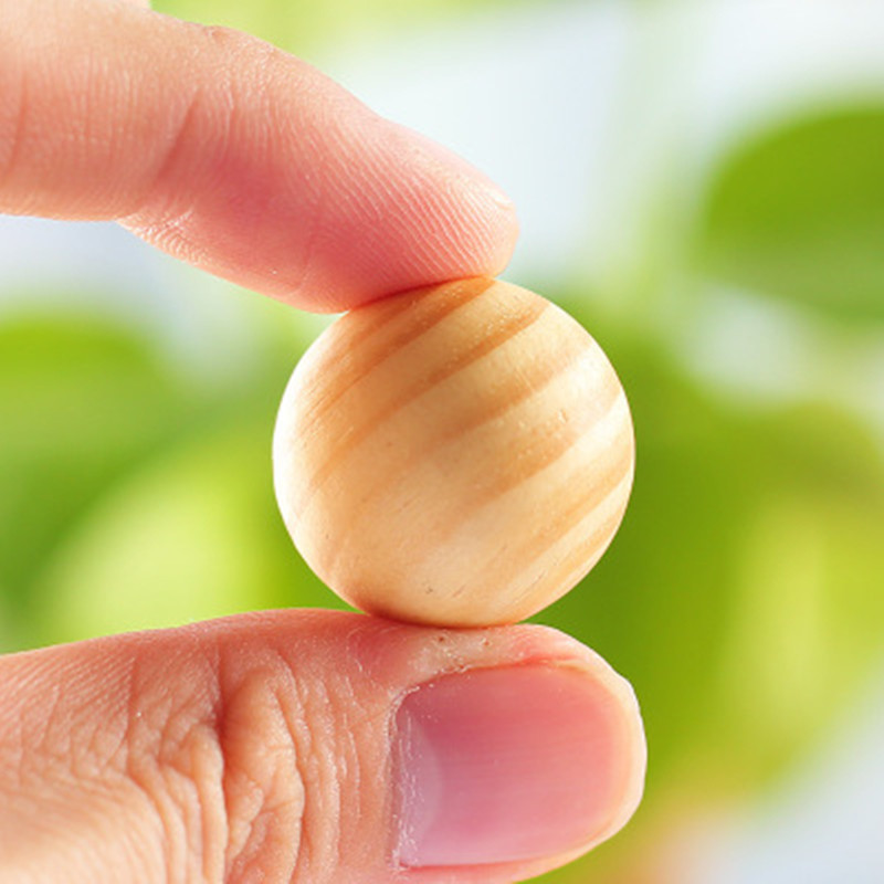 Bola de madera de alcanfor de cuatro estaciones, repelente de insectos, moho, polillas y pastillas de insectos, bolas de alcanfor, cuentas de madera de alcanfor, aire fresco 10 piezas