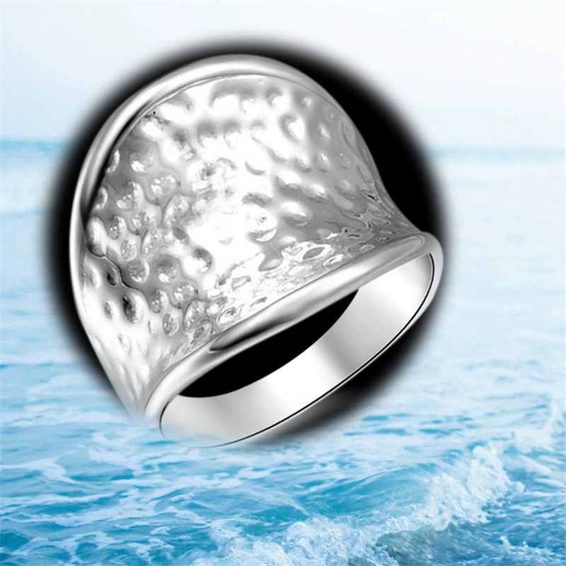 Мода простой серебряные ювелирные изделия кольцо Европа и Соединенные Штаты Новый властная кольцо пересекают границу