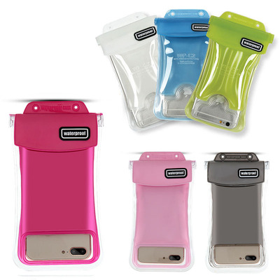 Dicapac美团外卖手机放水袋触屏小米可爱游泳水下拍照潜水套触屏|ru