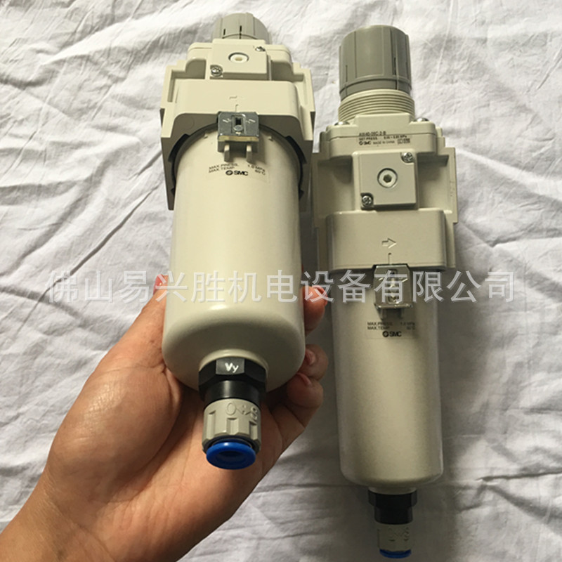 原装SMC品牌6分口过滤器AW40-06C-2-B 金属杯过滤减压阀